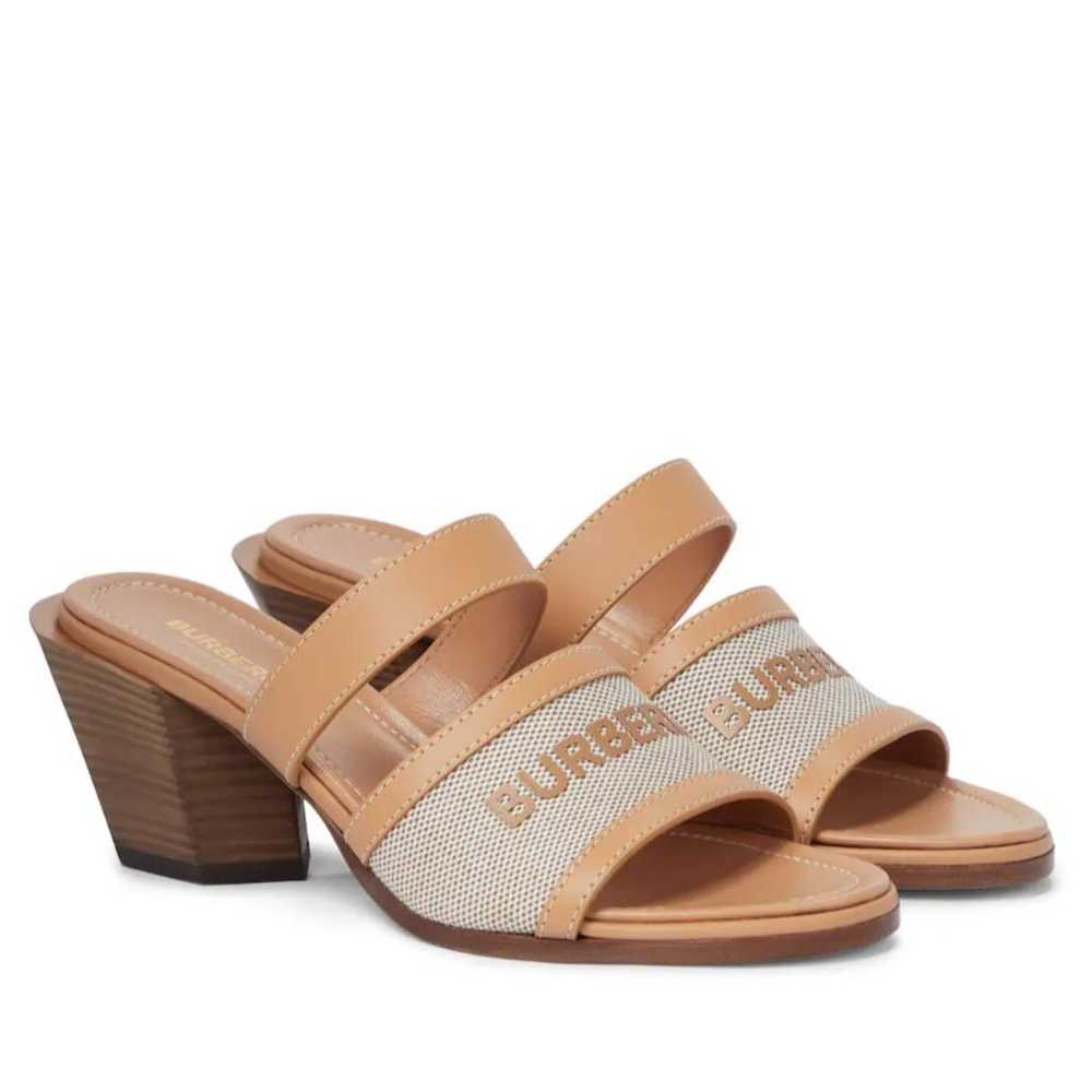 Burberry Leather sandal - image 4