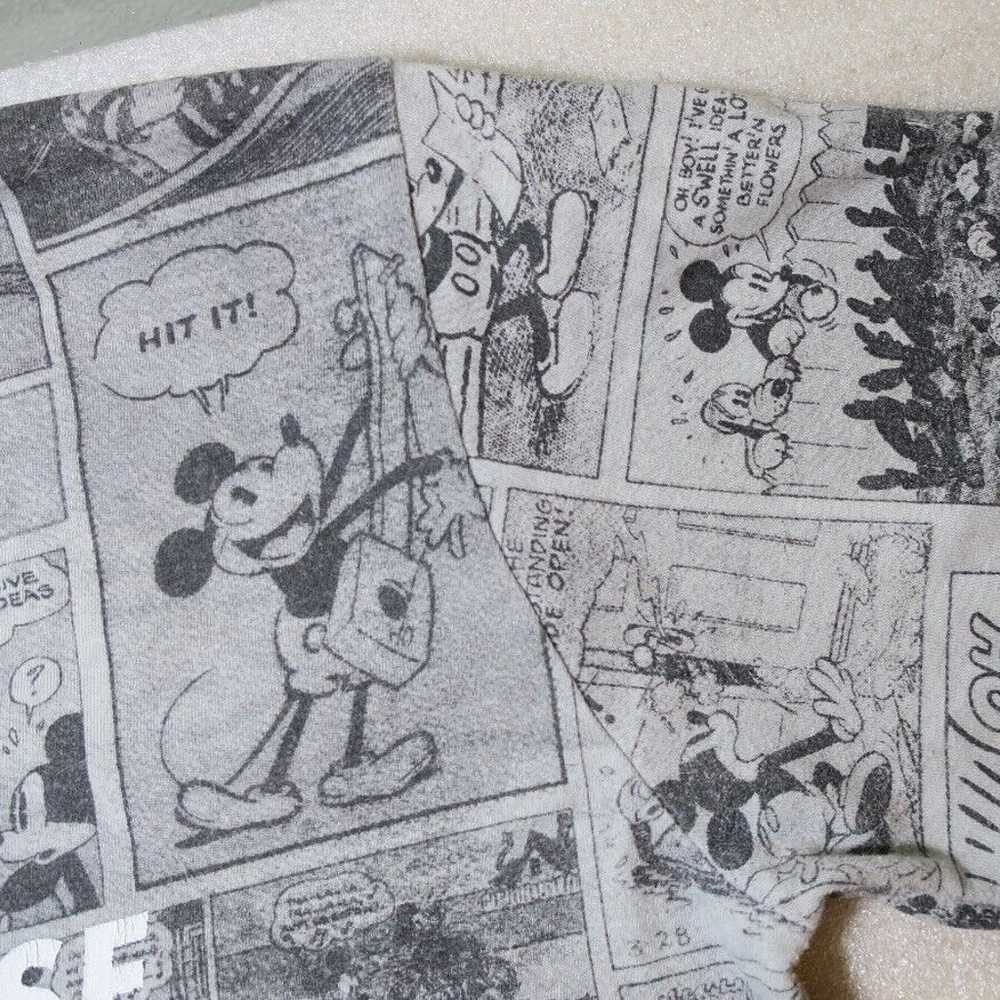 Vintage Disney Mickey Mouse Comic Strip Womens La… - image 6