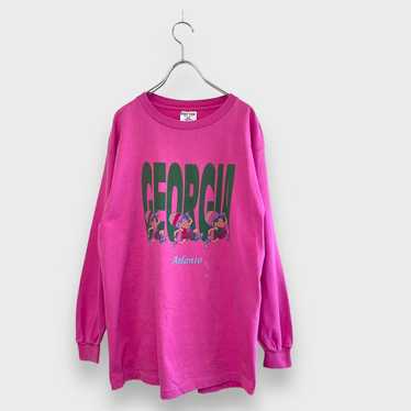 3 items Vintage 80s long sleeve printed T-shirts … - image 1