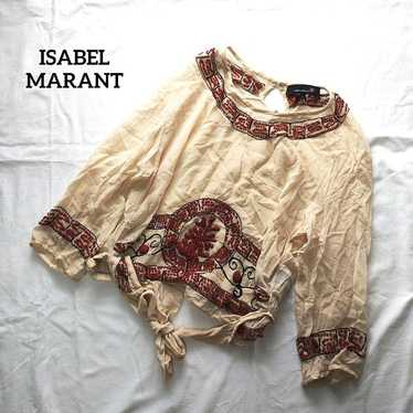 ISABEL MARANT Embroidered Silk Shirt Vintage Seven