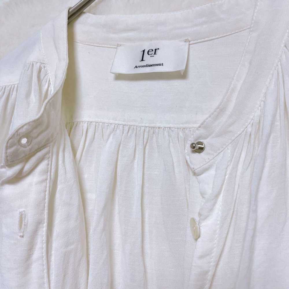 a660【1er】Première Rondisme/White/Shirt Blouse/Gat… - image 10