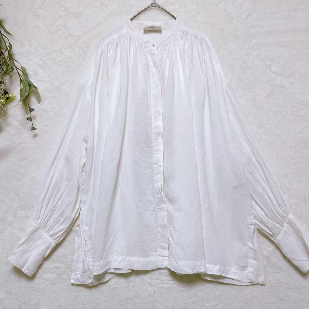 a660【1er】Première Rondisme/White/Shirt Blouse/Gat… - image 2