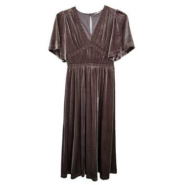 Rose & Remington in Loom Retro Mauve Velvet Dress… - image 1