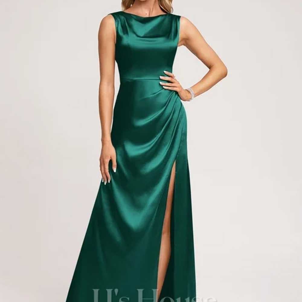 Emerald formal gown - image 1