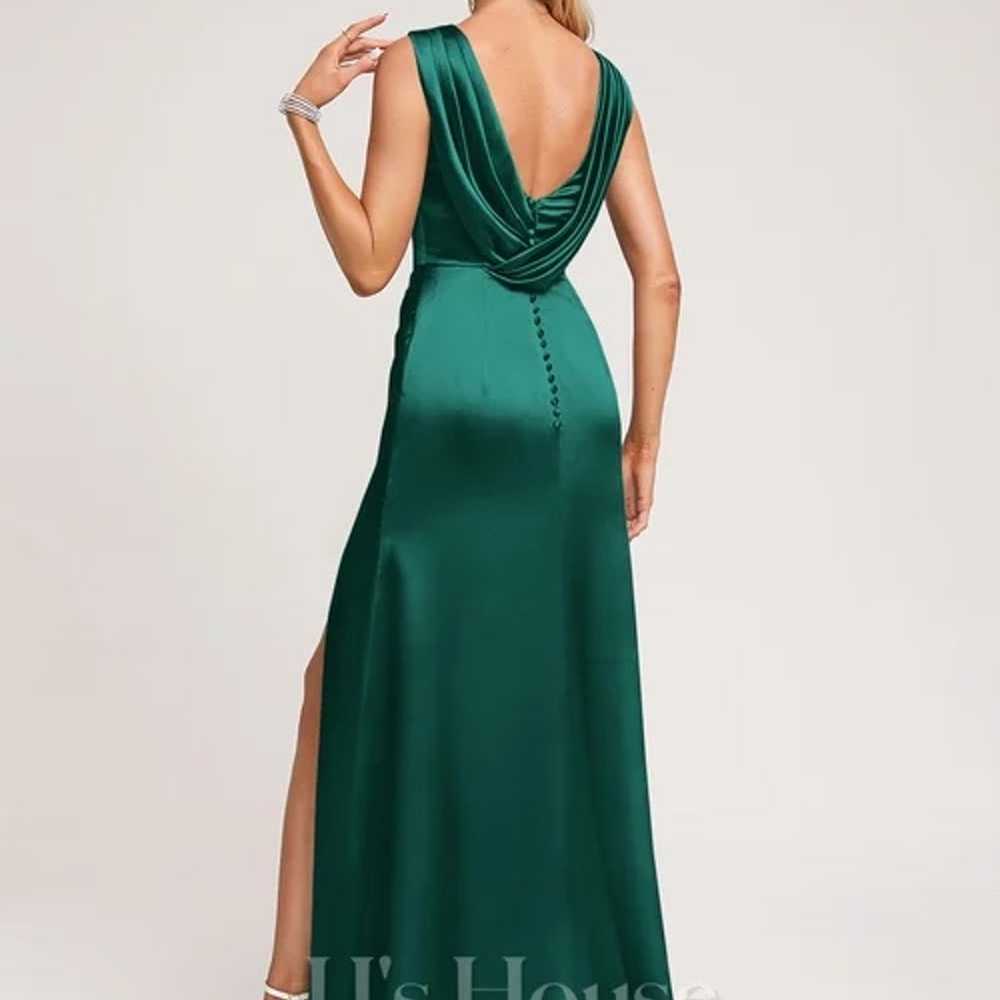 Emerald formal gown - image 2