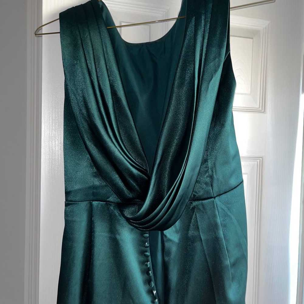 Emerald formal gown - image 4