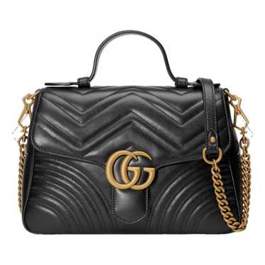 Gucci Gg Marmont Flap leather handbag