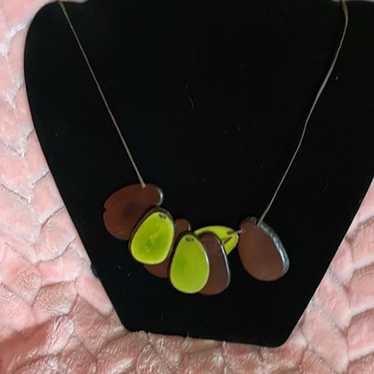 Tagua Nut Necklace - image 1