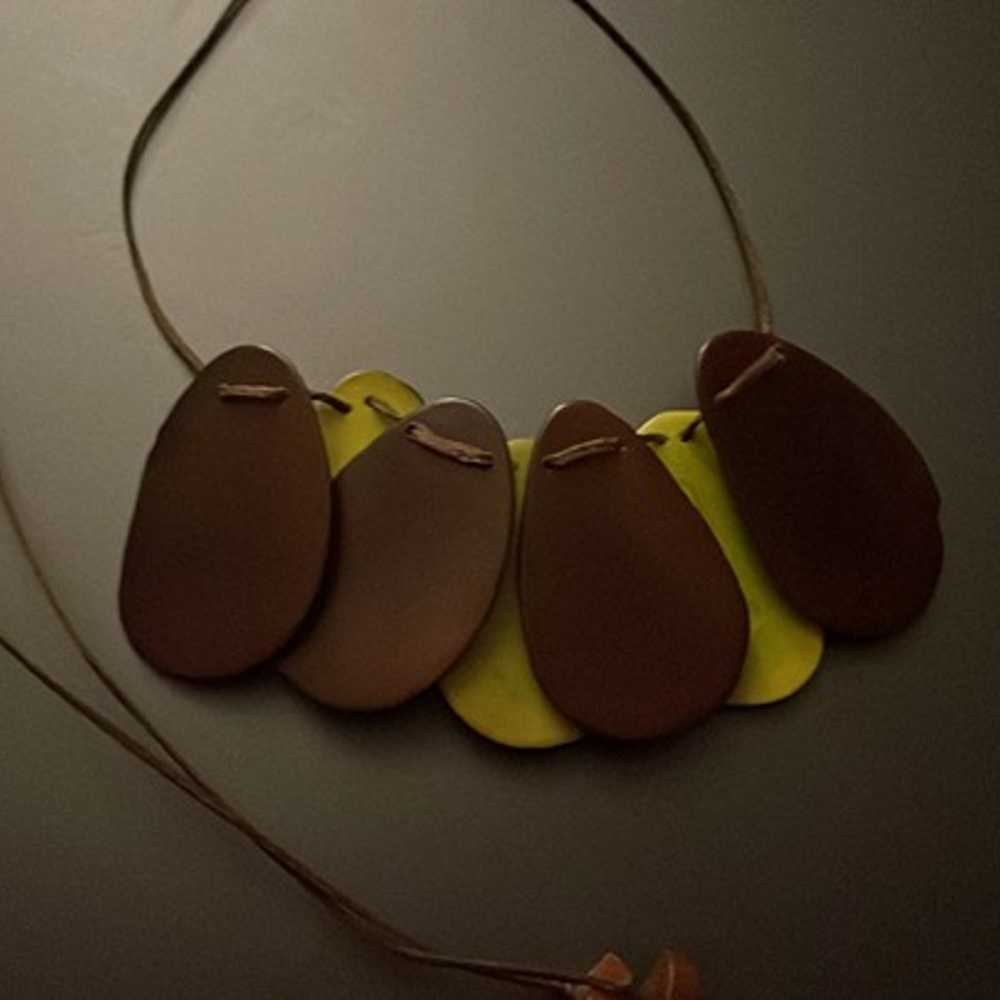 Tagua Nut Necklace - image 2