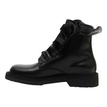 Valentino Garavani Leather biker boots