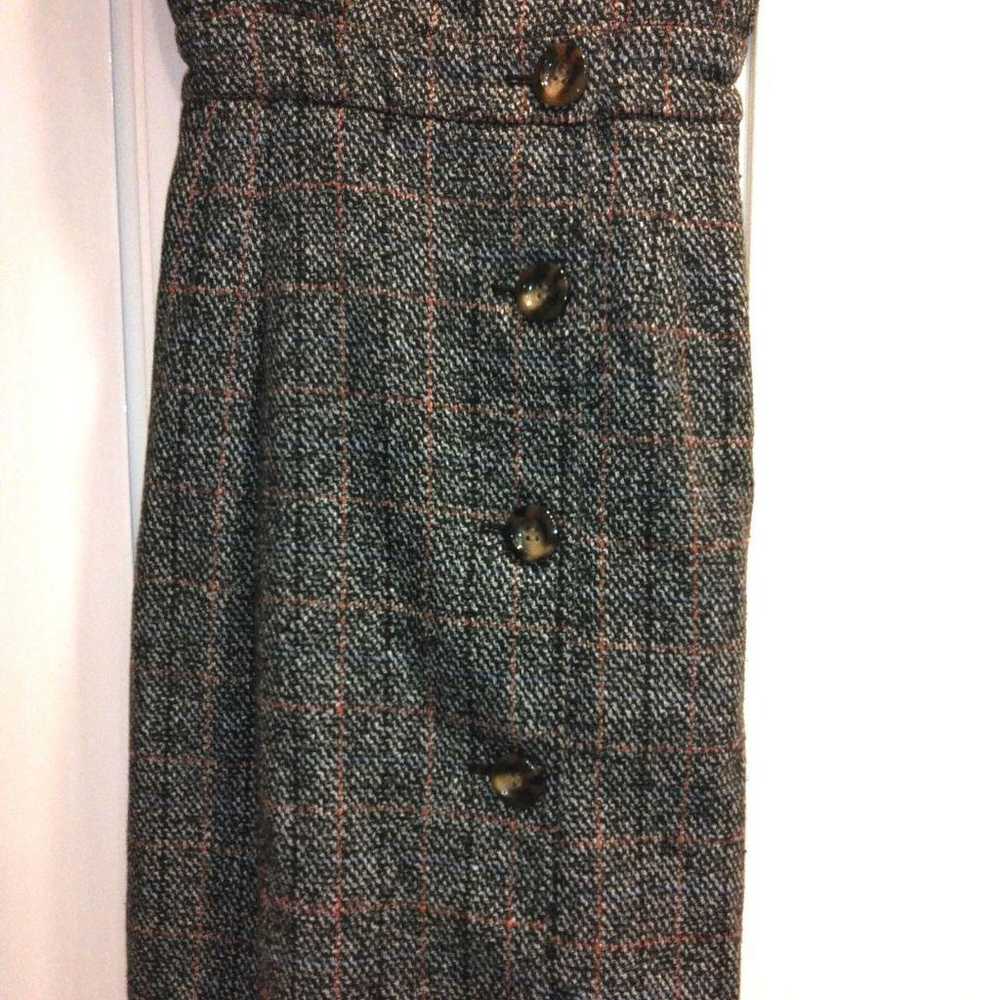 REDYAZEL Lady Aezel Tweed Jumper Skirt Long One-P… - image 3