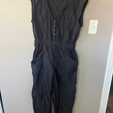 Free People Movement Black Jumpsuit