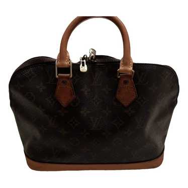 Louis Vuitton Alma leather handbag