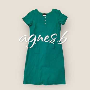 Agnes b green layered dress. - image 1