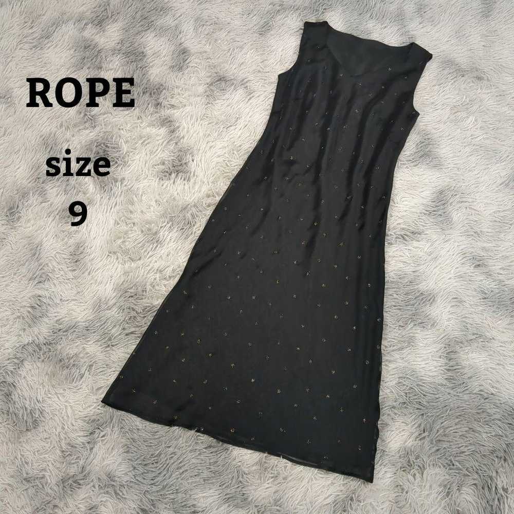 【ROPE】Rope One-piece Long One-piece Elegant Cute … - image 1