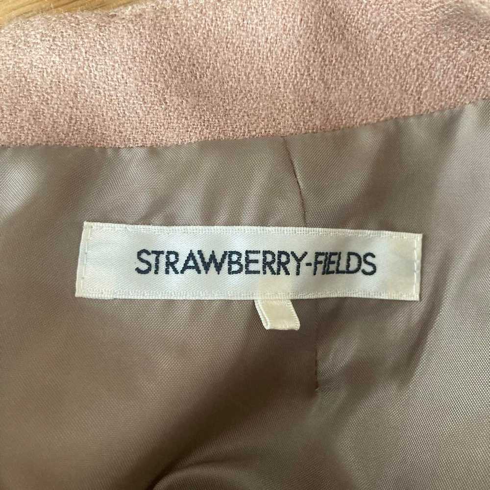 STRAWBERRY-FIELDS Beige Ribbon One-Piece Wool Dre… - image 2