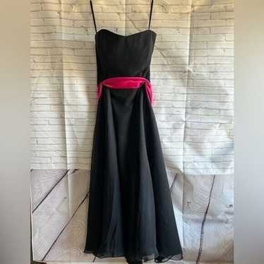 DaVinci black sleeveless formal dress Sz 8 - image 1