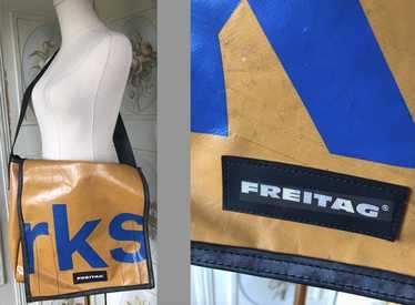 FREITAG トートバッグ 青×白 series G5.1