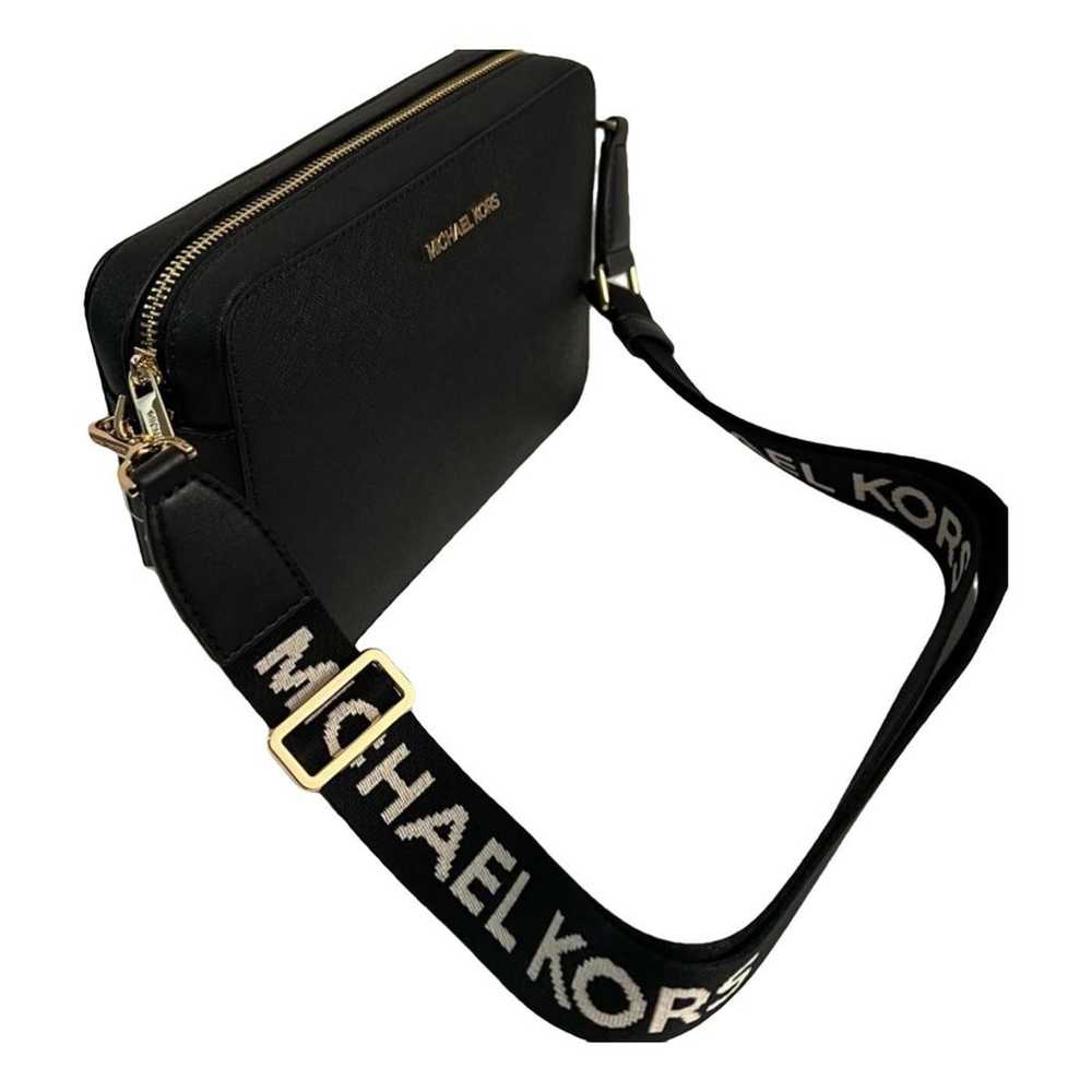 Michael Kors Jet Set leather crossbody bag - image 1