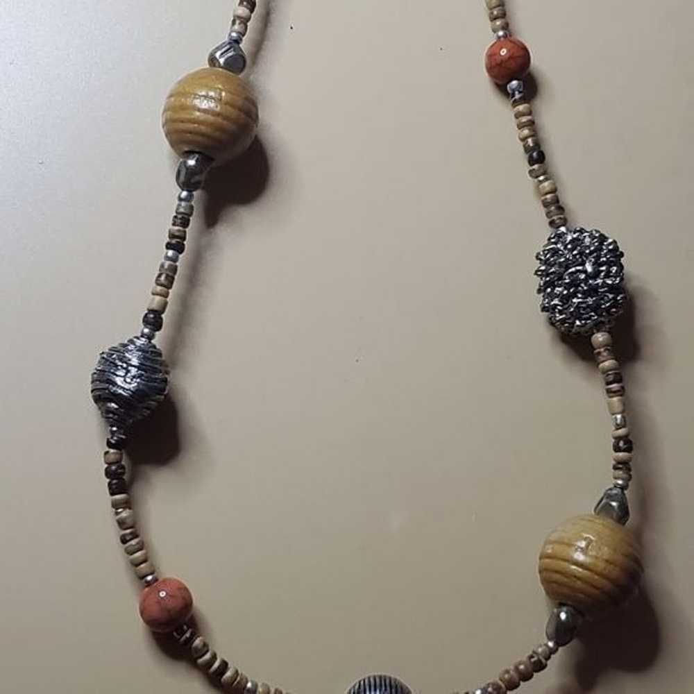 Mediterranean bliss lantern necklace - image 2