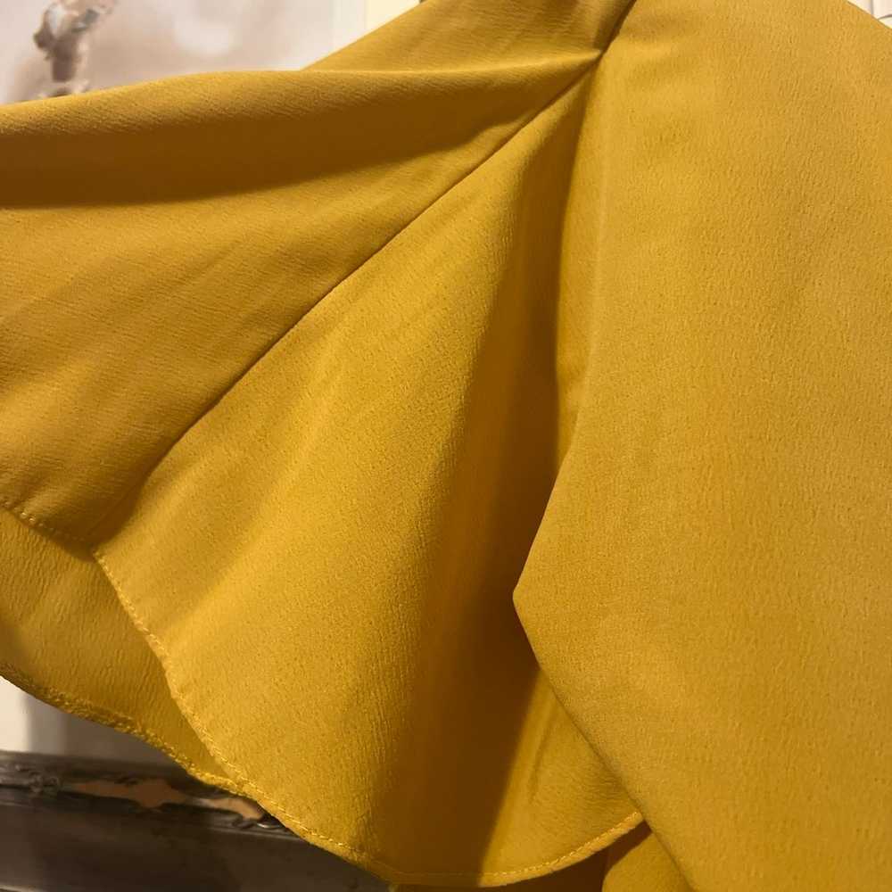 NWOT Zara yellow Dress Sz M - image 3