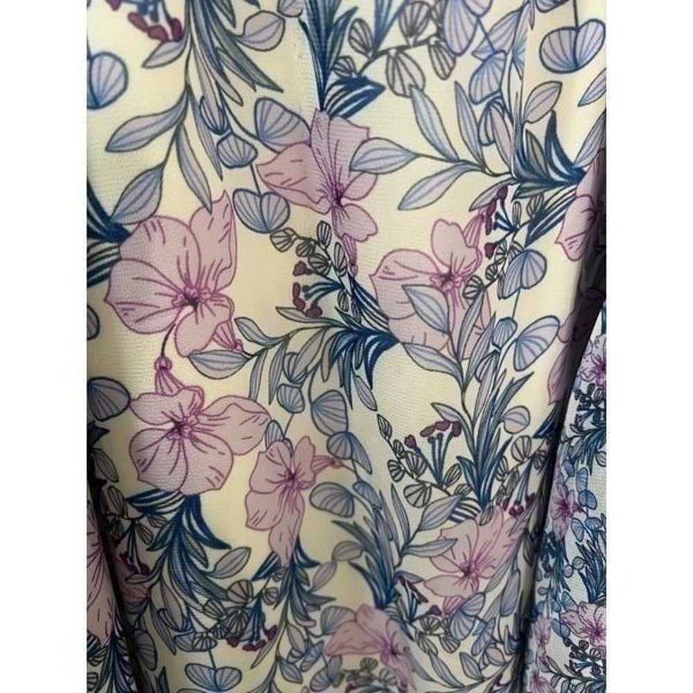 Vince Camuto Floral Mystic Blooms Sundress Size 8 - image 8