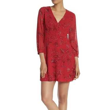 Madewell Hazelwood Faux Wrap Mini Dress