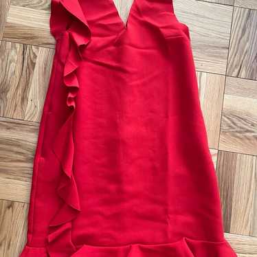 Outlet NWOT MSGM Red Pleated Dress