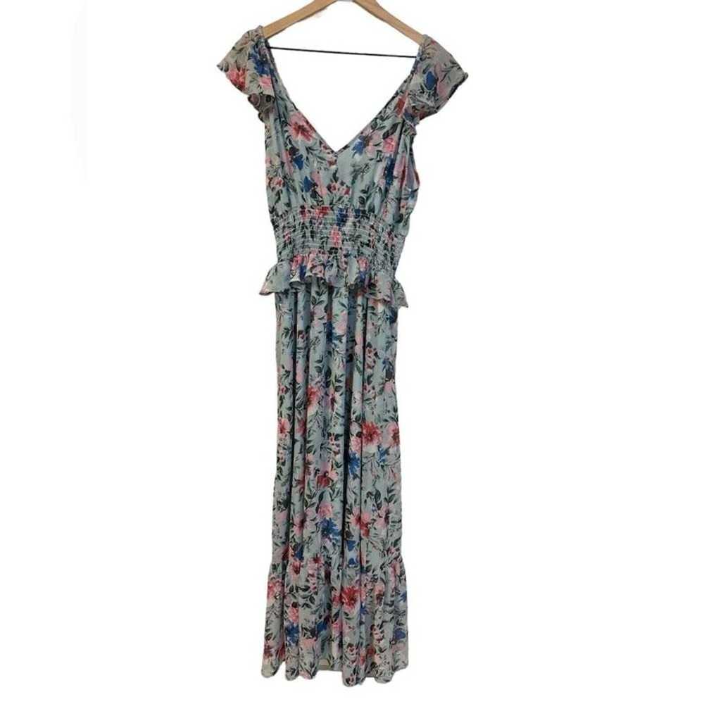 ASTR the Label Double V Flutter Floral Midi Dress… - image 4