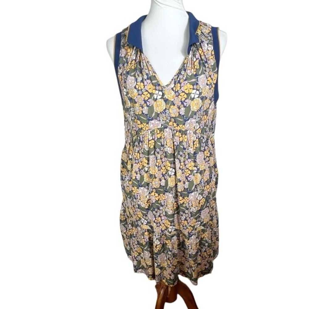 Anthropologie Amadi Floral Retro Print Sleeveless… - image 2