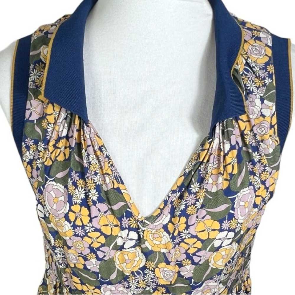 Anthropologie Amadi Floral Retro Print Sleeveless… - image 3