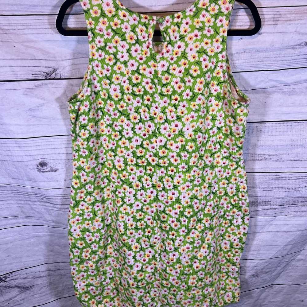 California Concepts Vintage Daisy Patterned Dress - image 7