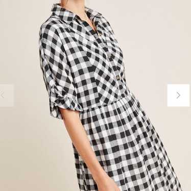 Anthropologie Porridge Dinah Gingham Shirtdress - image 1