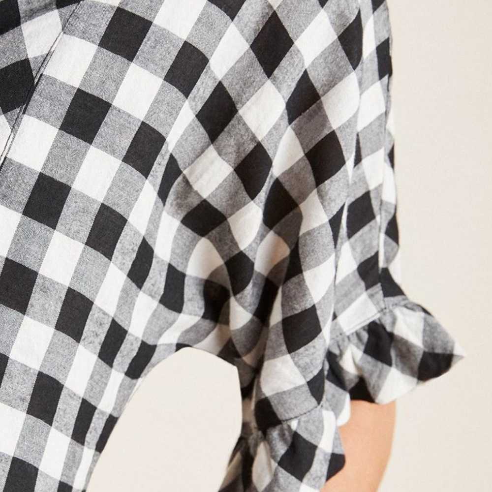 Anthropologie Porridge Dinah Gingham Shirtdress - image 5