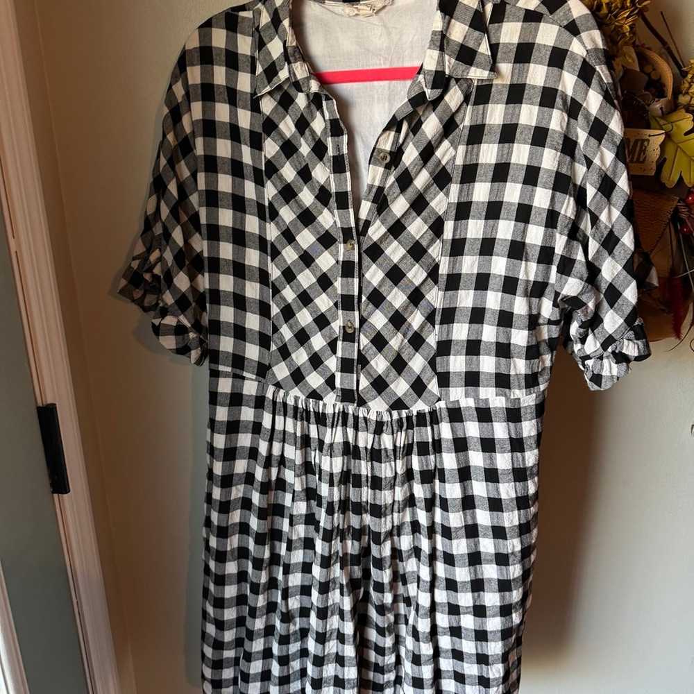 Anthropologie Porridge Dinah Gingham Shirtdress - image 6