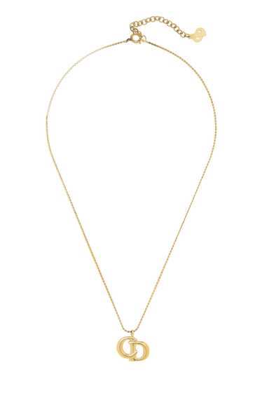 Gold 'CD' Necklace