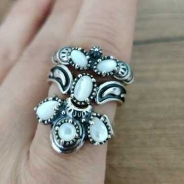 Carolyn Pollack American West Southwest Stack Ring