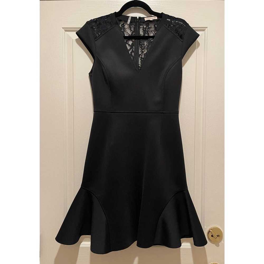 REBECCA TAYLOR Little Black Fit Flare Dress - Siz… - image 2