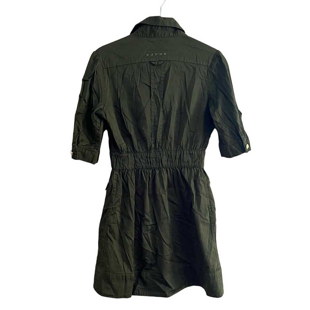 Coogi Army Green Utility Military Style Dress-Siz… - image 2