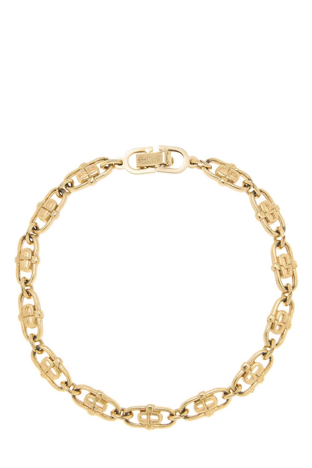 Gold 'CD' Bracelet - image 2