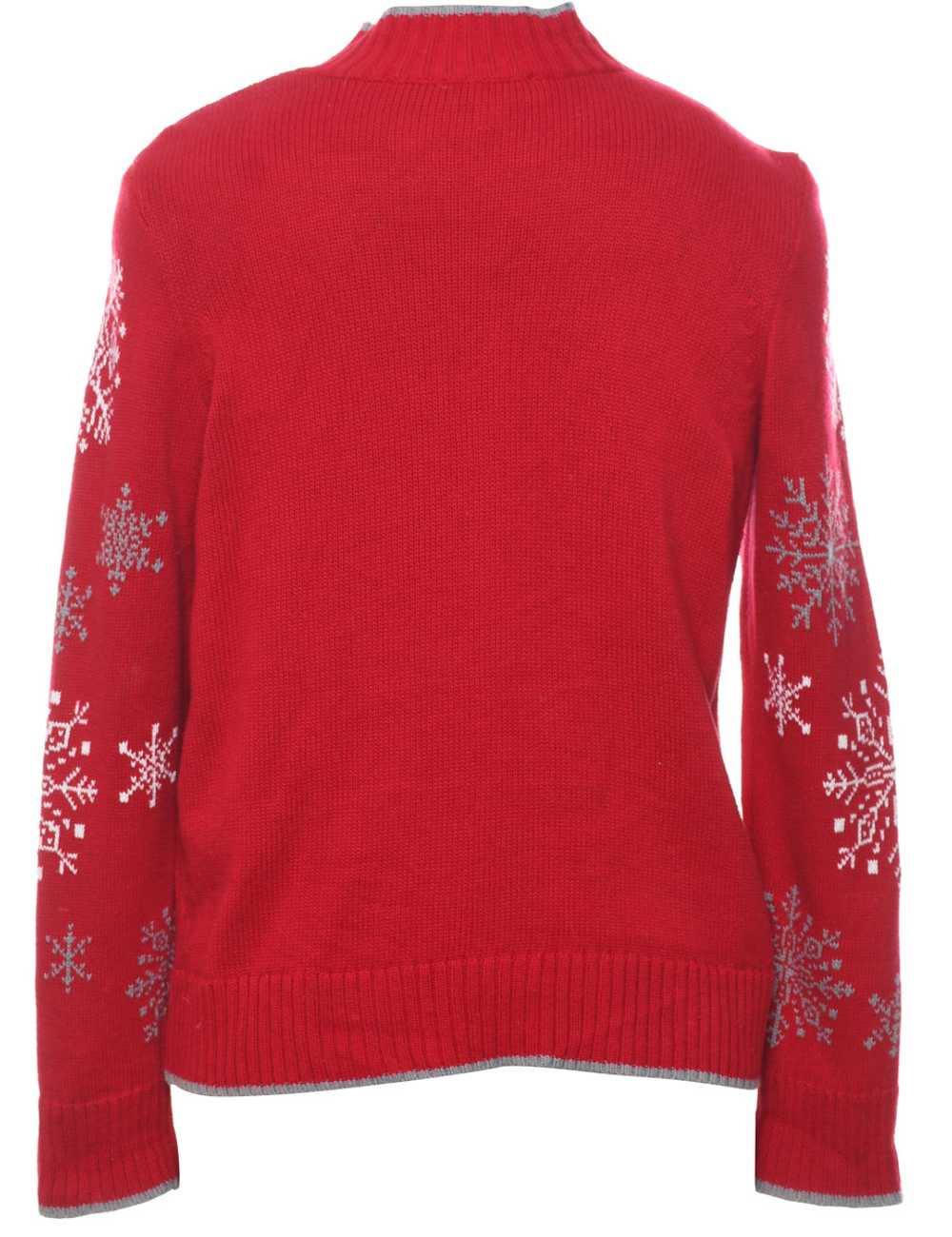 Snowfall Design Christmas Cardigan - M - image 2