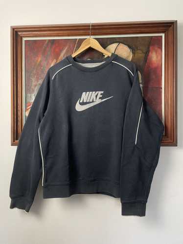 Vintage Y2k Nike Big Logo Washed Crewneck Hype Swo