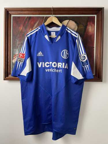 SCHALKE 2004 HOME FOOTBALL Soccer Jersey ADIDAS Vi