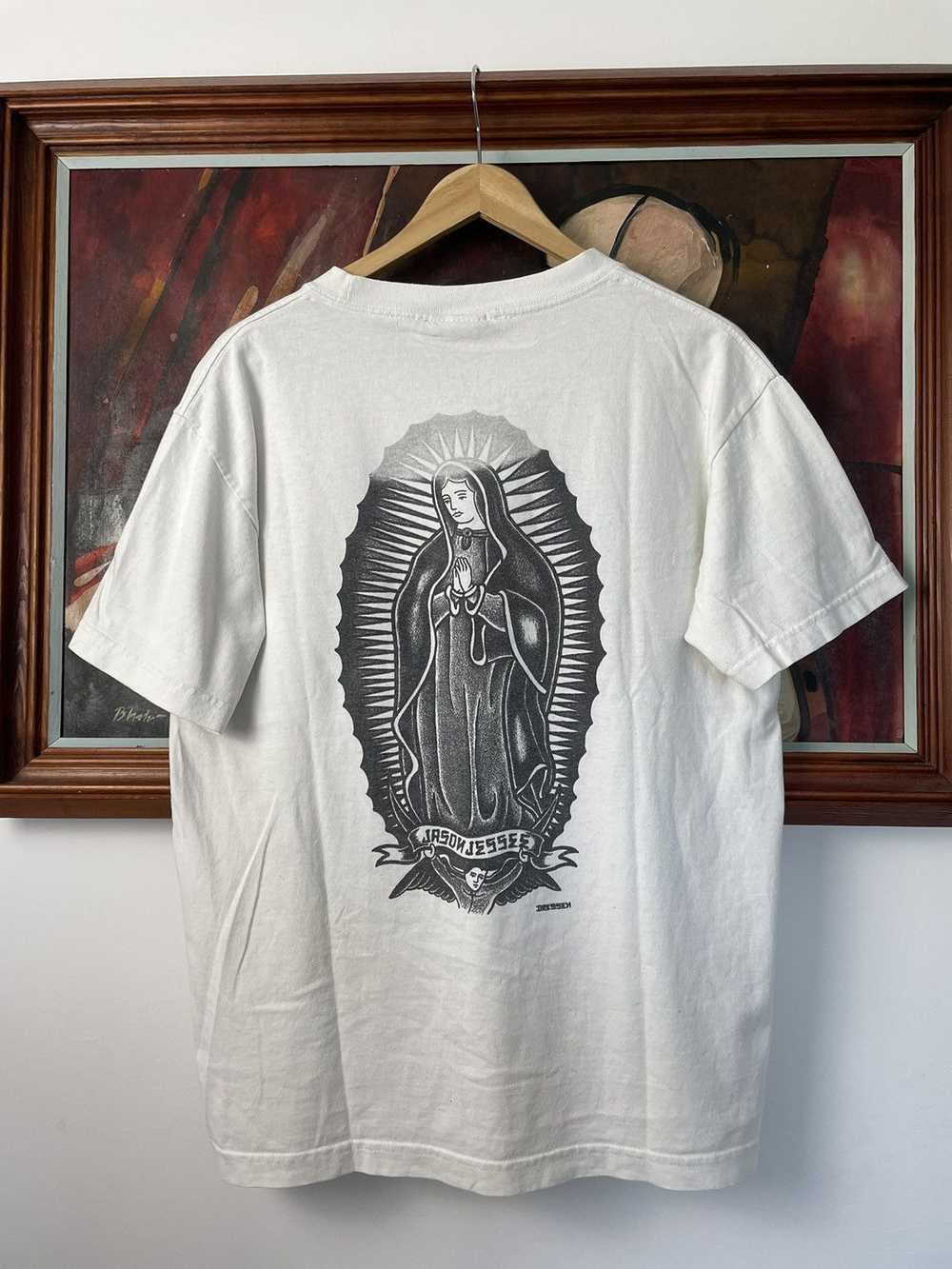 Santa Cruz Virgin Mary Jason Jessee Vintage 90s S… - image 1