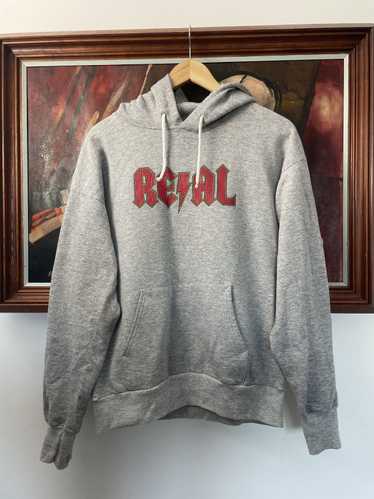 Real Skateboards Vintage Y2k Skate Hoodie Distress