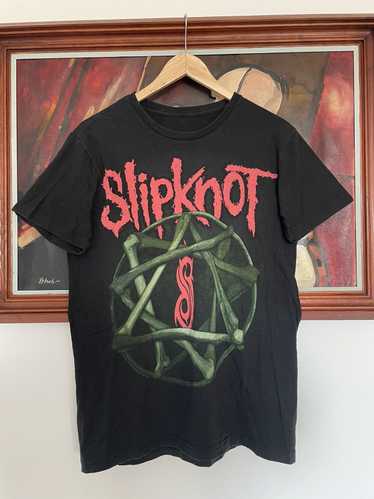 Vintage Y2k Slipknot Band Metal Rock Tee Skeleton 