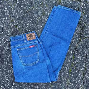 Vintage Y2K dickies blue denim jeans work carpent… - image 1