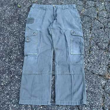 Vintage Carhartt cargo gray work wear carpenter pa