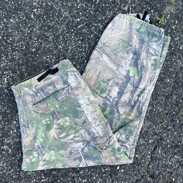 Vintage Realtree Camo baggy y2k work wear hunting… - image 1