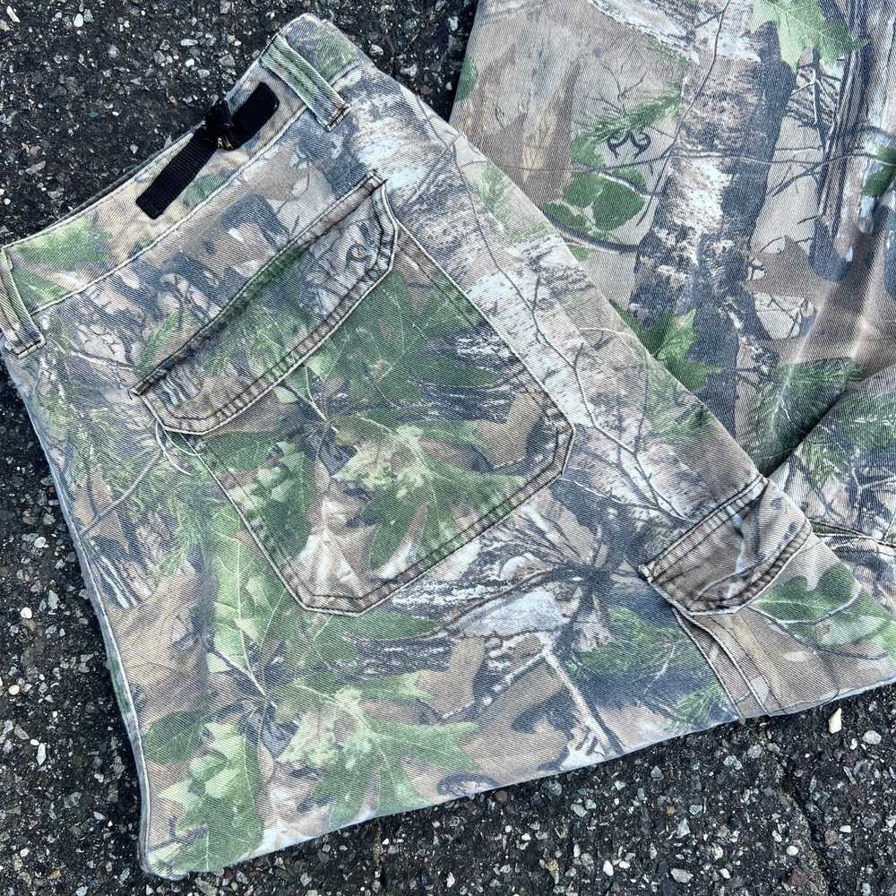 Vintage Realtree Camo baggy y2k work wear hunting… - image 2